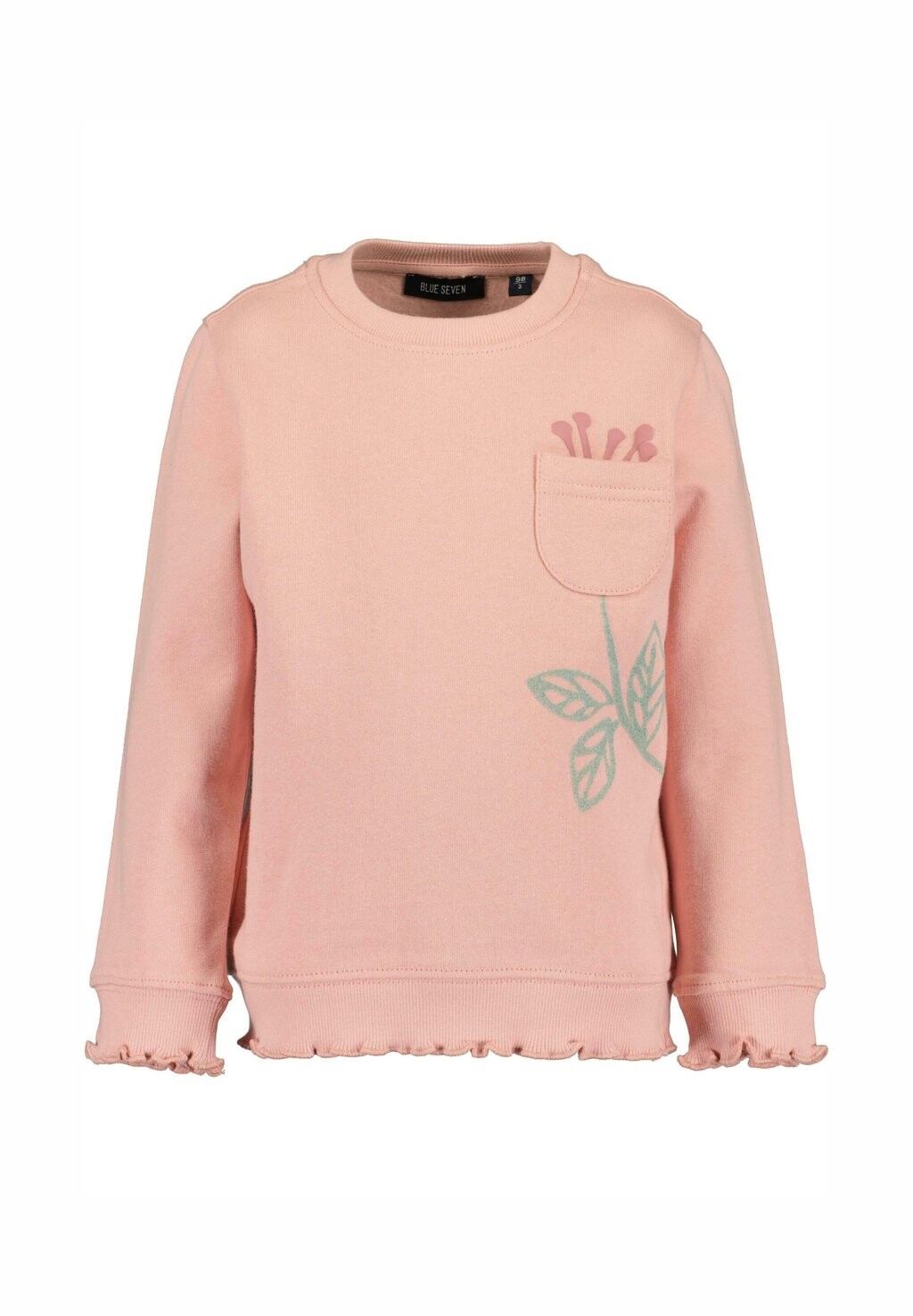 

Толстовка SOFT FLOWER Blue Seven, светло-розовый