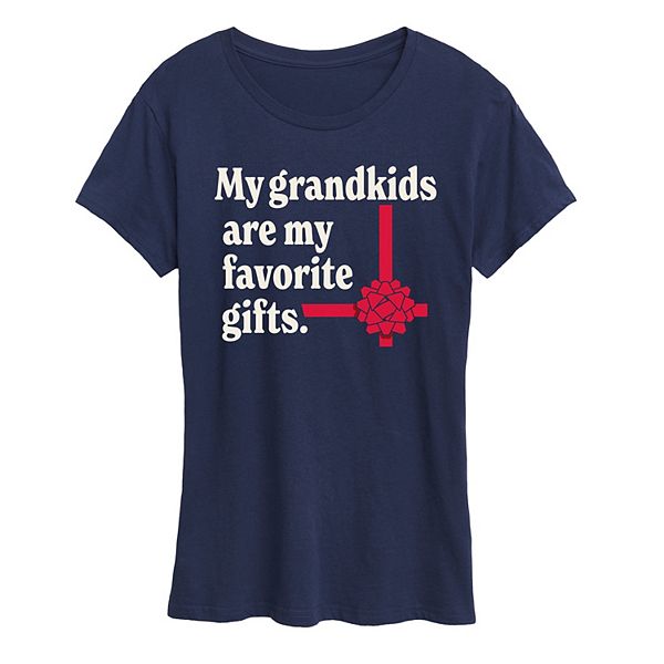 

Футболка с принтом Women's my grandkids are my favorite gift Licensed Character, Navy, Синий, Футболка с принтом Women's my grandkids are my favorite gift Licensed Character, Navy
