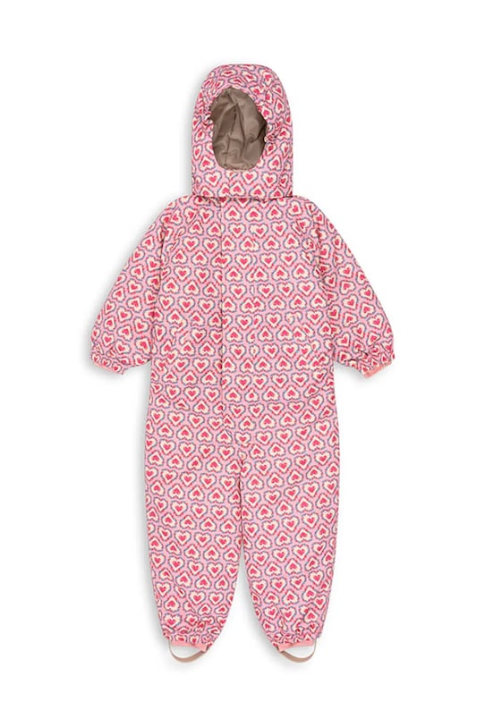 

Детский зимний комбинезон NOHR SNOWSUIT PRINT Konges Sløjd, розовый