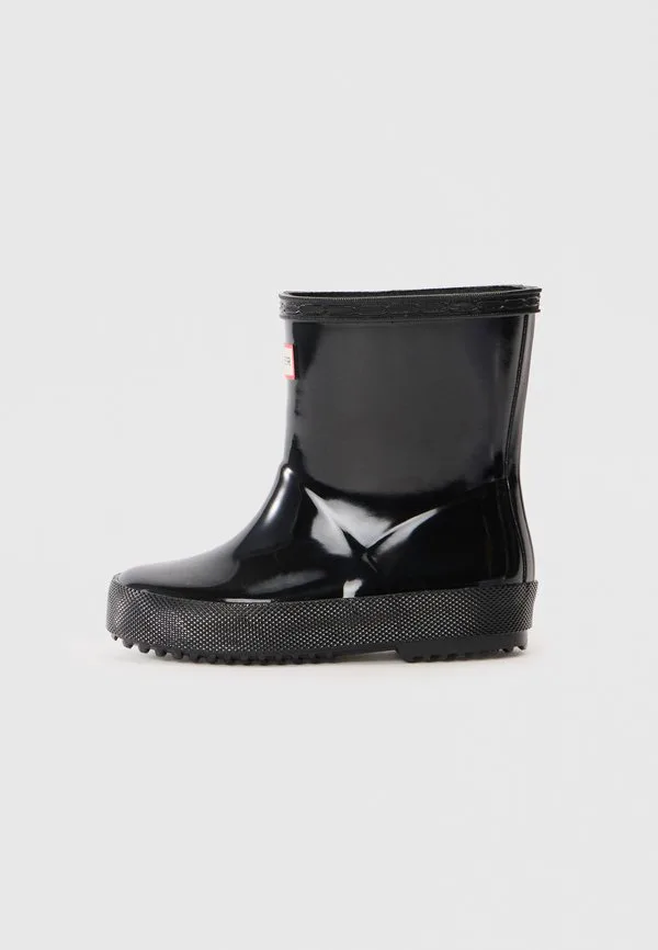 Детские глянцевые сапоги-резиновые сапоги унисекс Hunter Original, Black