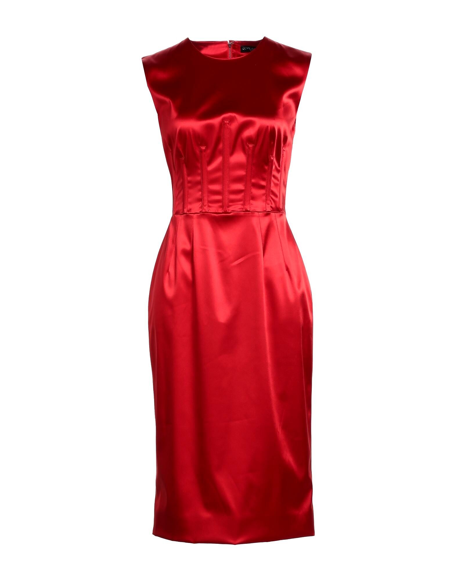 

Платье миди Dolce&Gabbana, красный