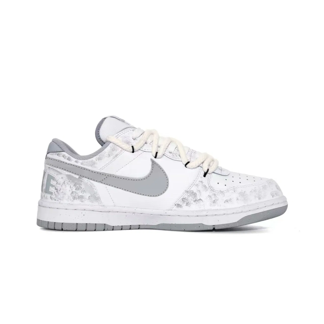 Nike Dunk Chinese Style Blended Ink Splatter Gradient Hand Drawn Chinese Fashion Trend — фото 3