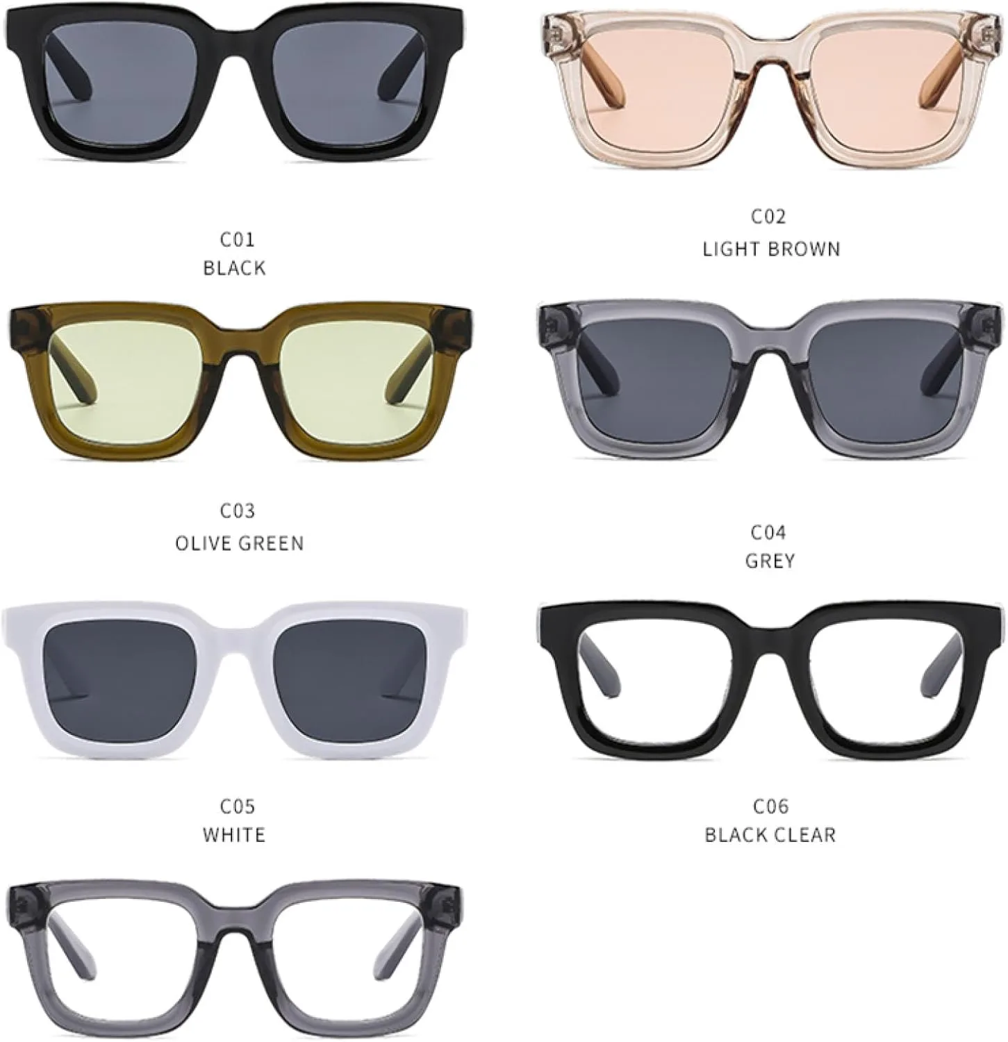 

Солнцезащитные очки с защитой от УФ-излучения UV400 | Легкая оправа | Для женщин и мужчин | Для занятий спортом на открытом воздухе и вождения DSVIGF, Light Brown