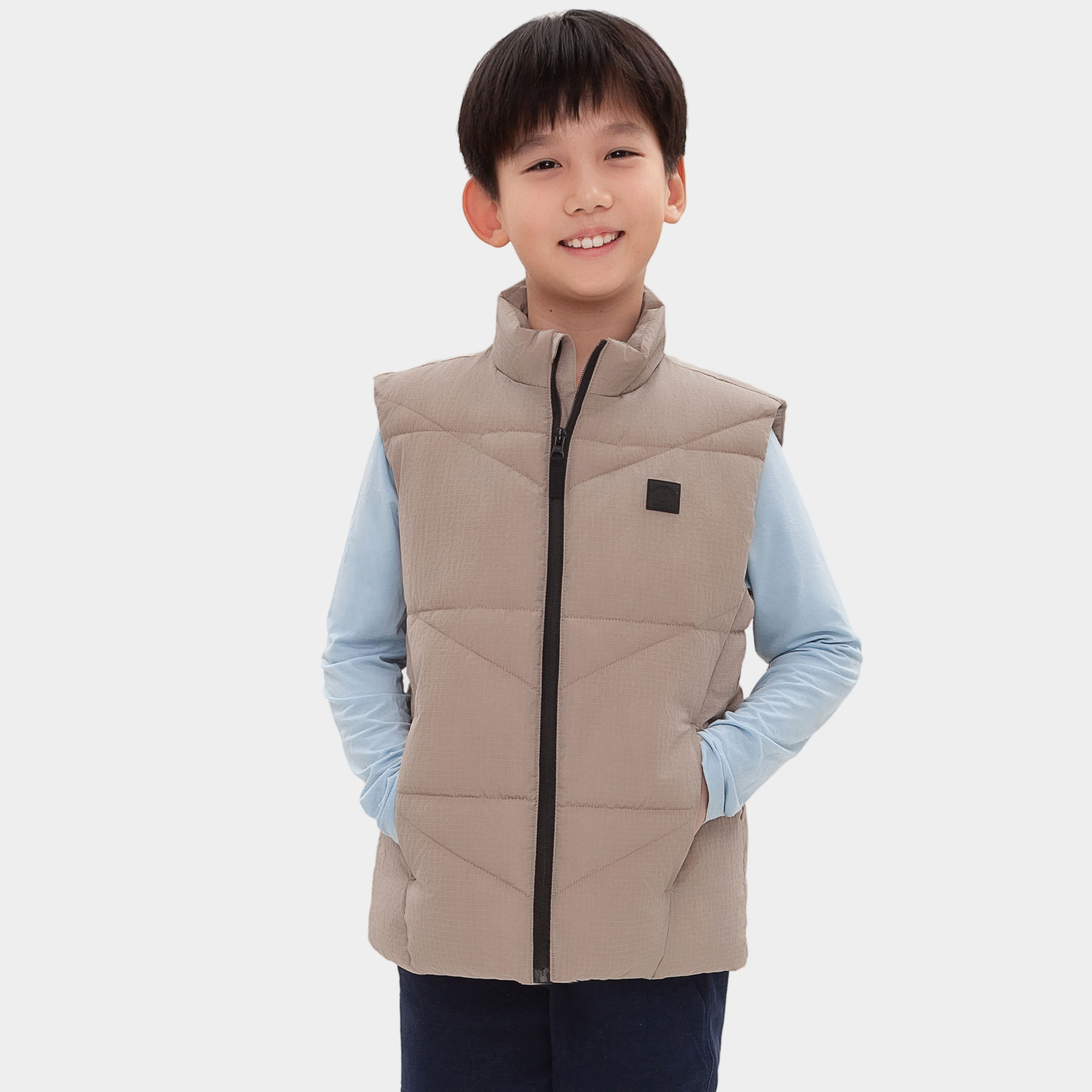 

Пуховик Ripstop для мальчиков Rokka&Rolla, stone