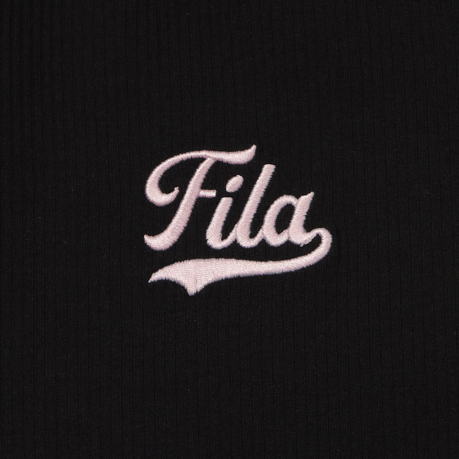 Детская футболка с разрезами чёрного цвета от Fila Kids — фото 3