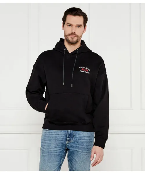 

Толстовка Regular fit Guess Jeans, черный