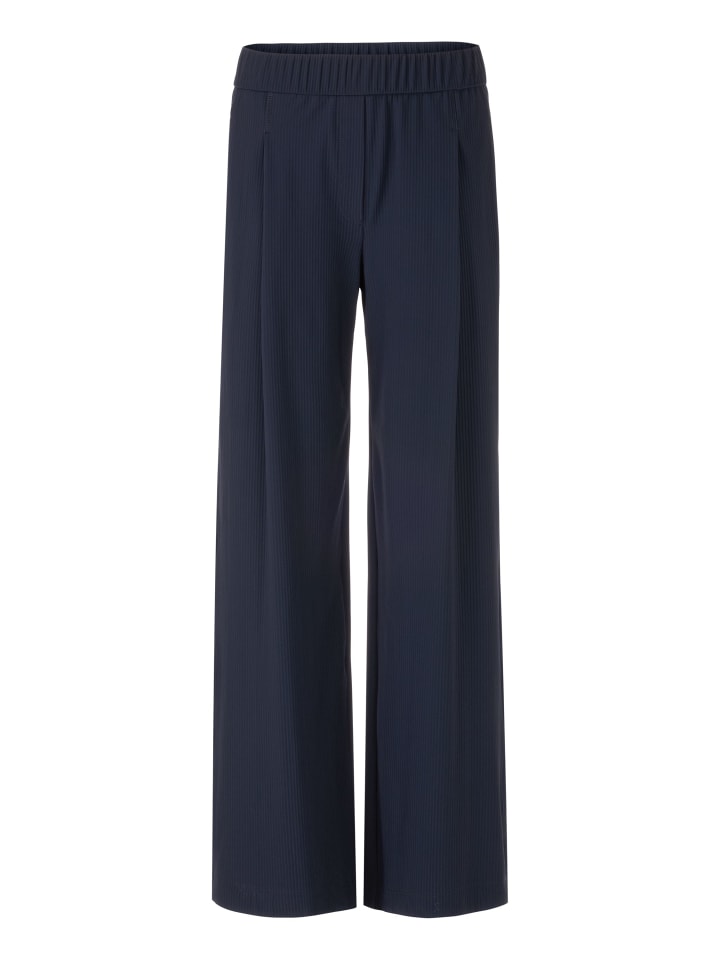 

Брюки-карго с эффектным полосатым рисунком темно-синего цвета MARC CAIN SPORTS