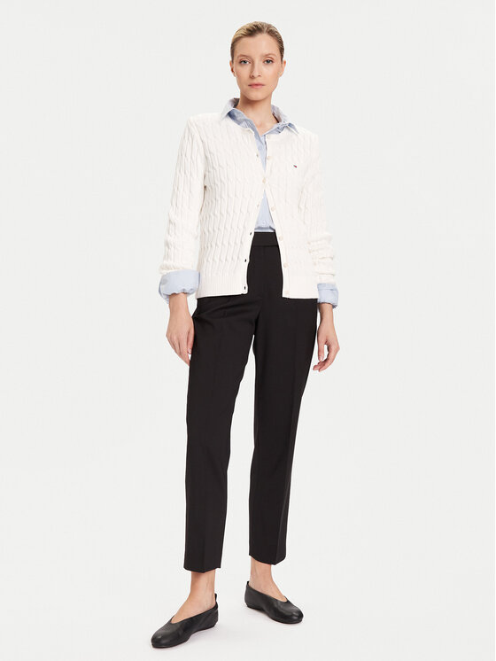 Чиносы slim fit WW0WW48353 Tommy Hilfiger, черный — фото 2