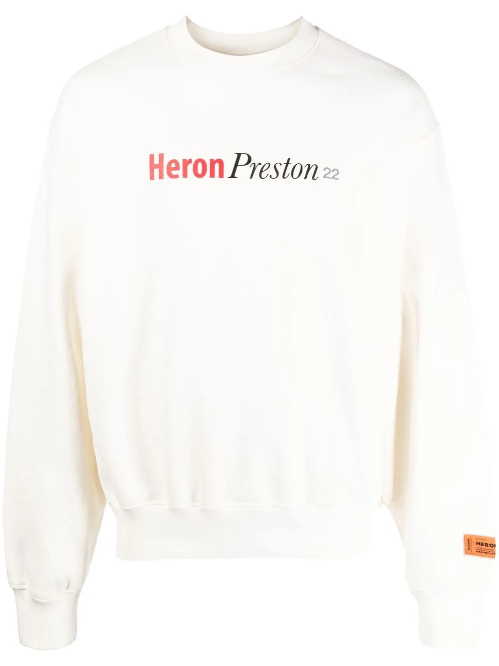 

Толстовка с графичным принтом Heron Preston, белый