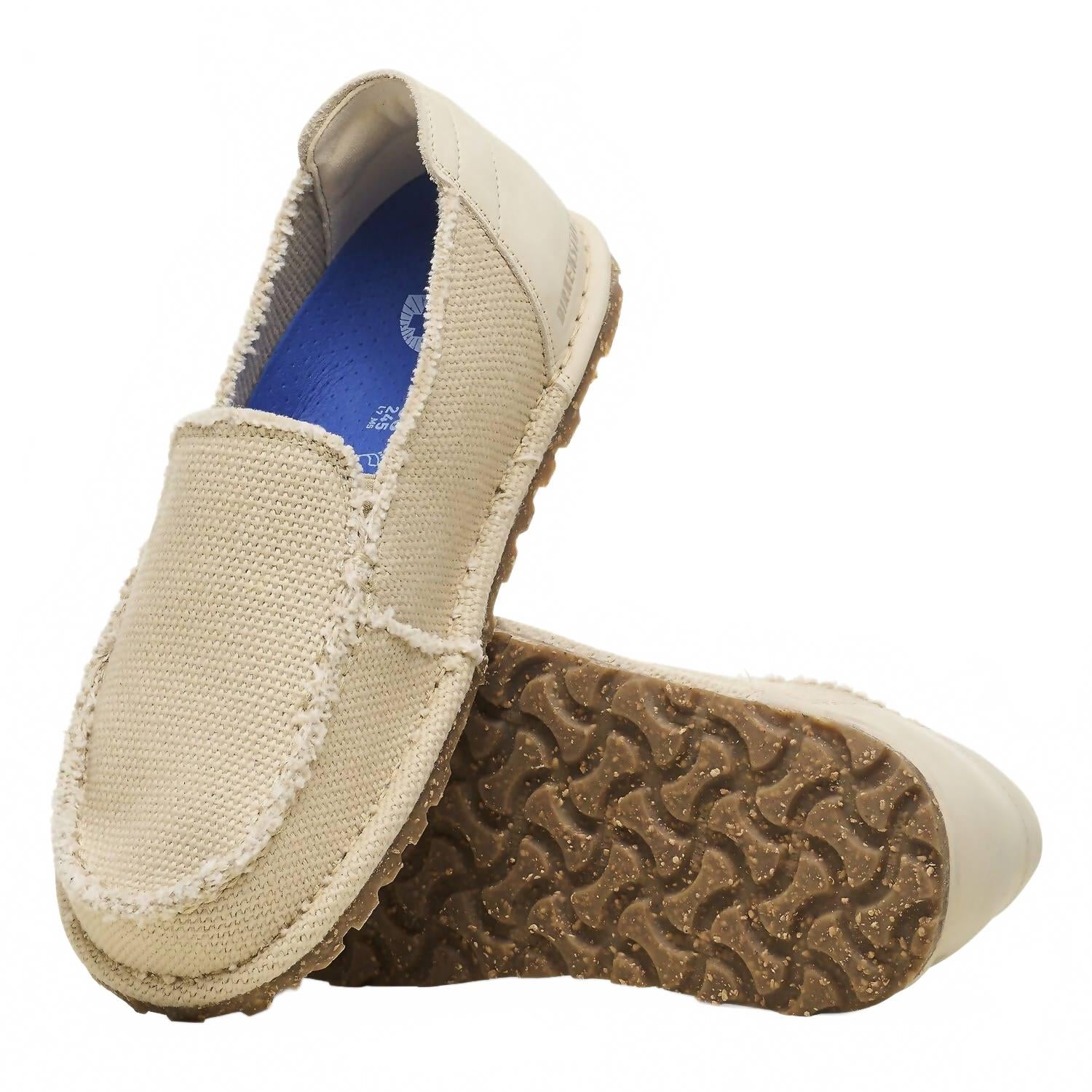 Женские слипоны Utti из холста в цвете песчаный замок Birkenstock, Sandcastle — фото 4