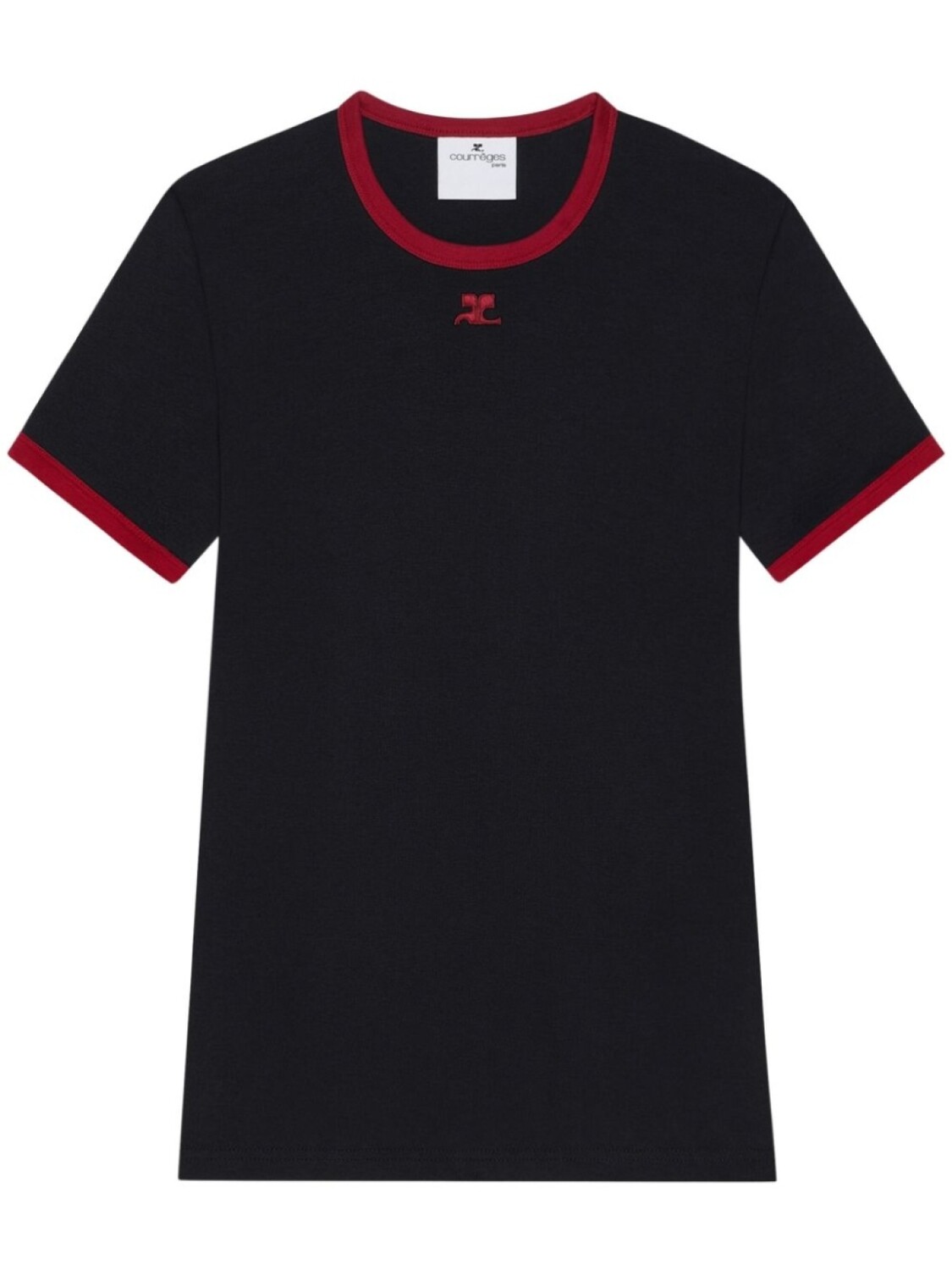 

Courrèges футболка Signature, черный