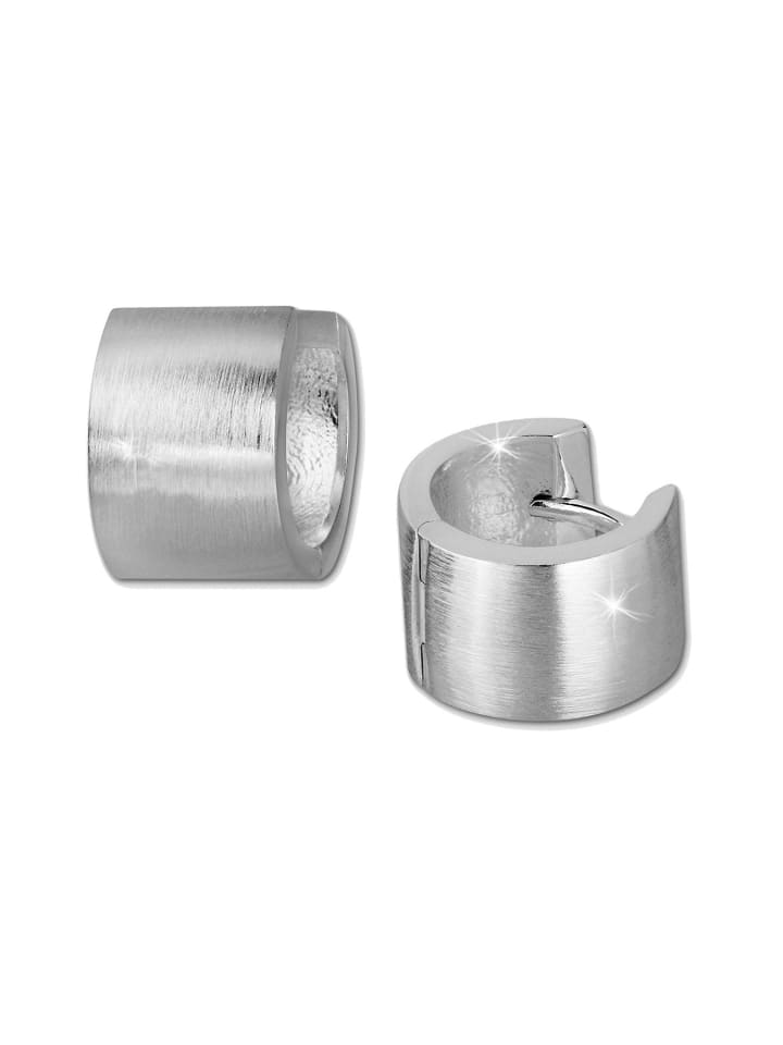 

SilberDream Серьги-кольца из серебра 925 пробы для женщин, диаметр около 17 мм