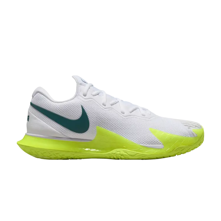 

Кроссовки NikeCourt Zoom Vapor Cage 4 Rafa, цвет White Volt Geode Teal