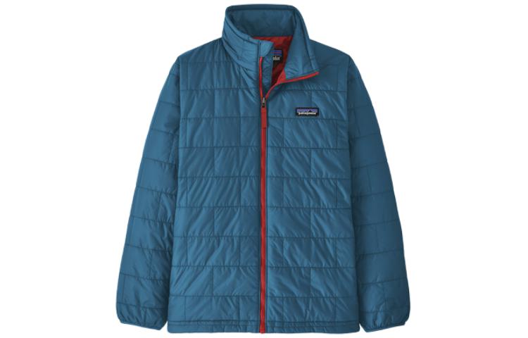 Куртка детская Patagonia Nano Puff, цвет пимент красный — фото 4