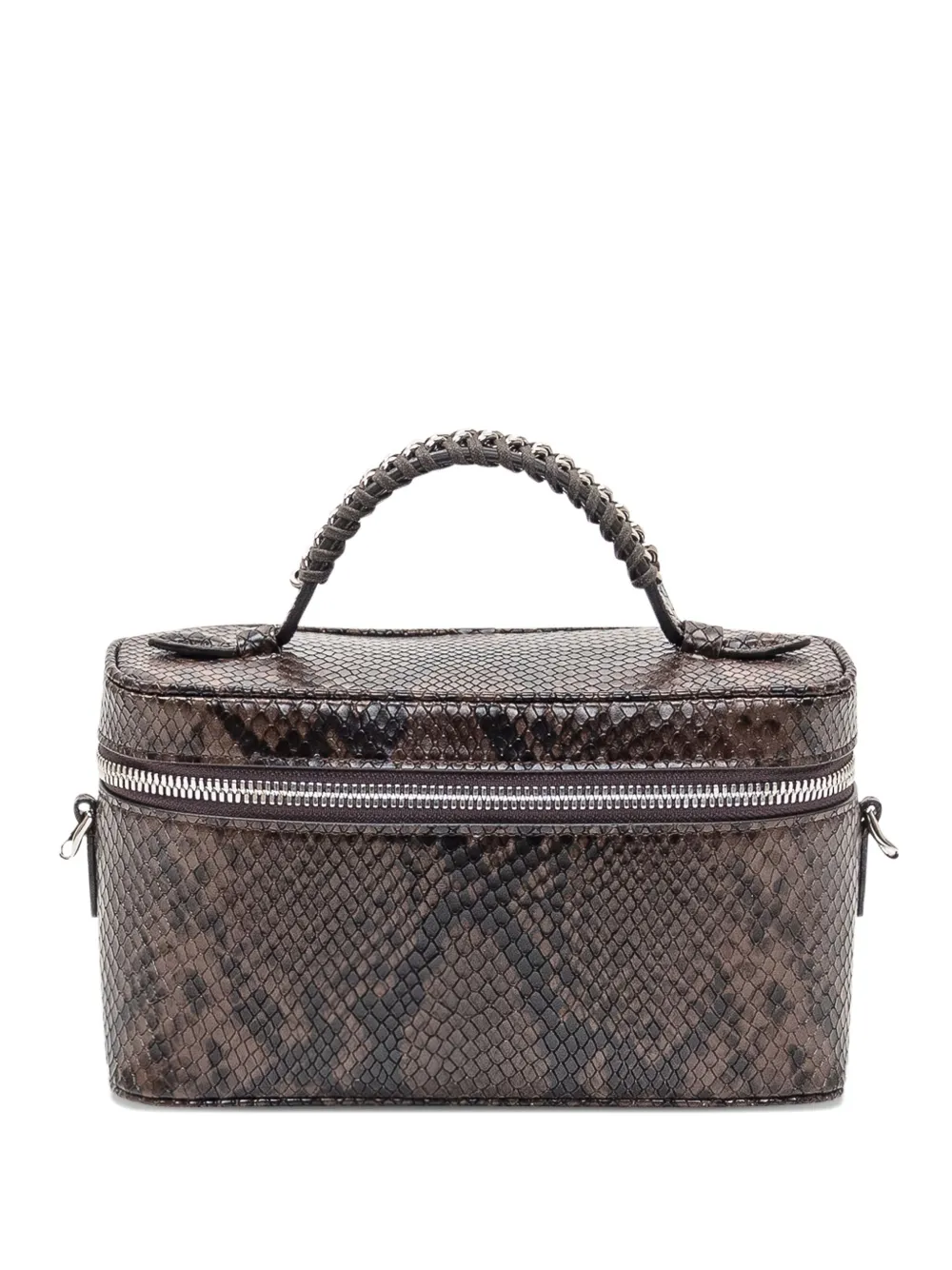 

Мини-сумка через плечо с тиснением Stella Mccartney, коричневый