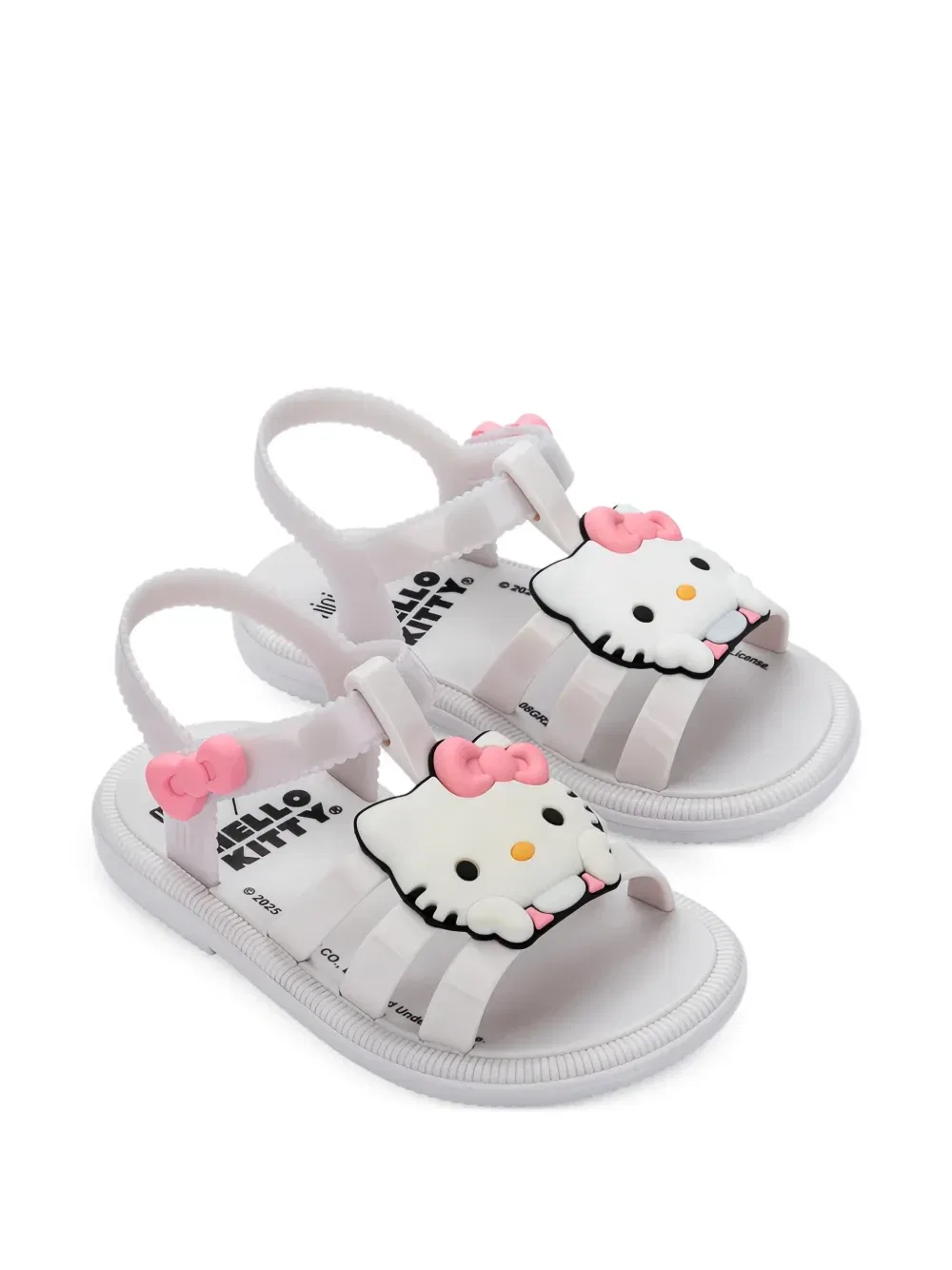Босоножки Hip из коллаборации с Hello Kitty Mini Melissa, белый — фото 2