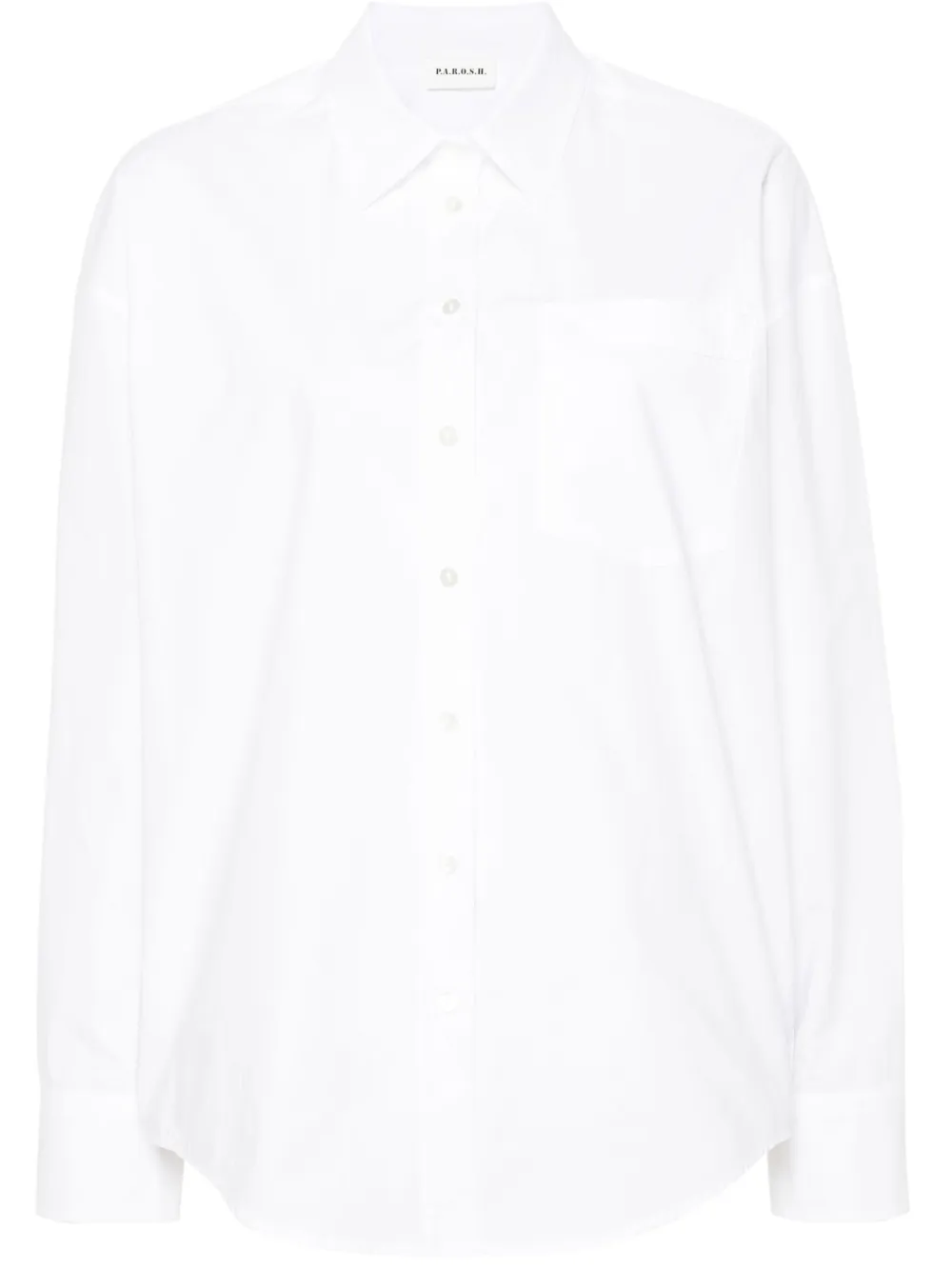 

Поплиновая рубашка P.A.R.O.S.H., белый