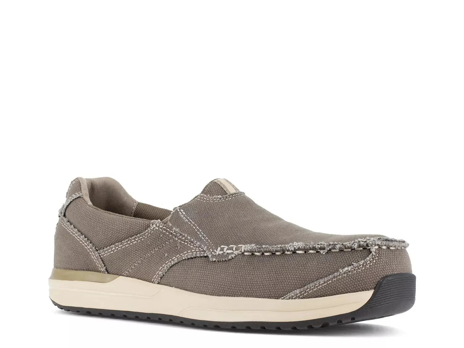 

Туфли Rockport Works Langdon Composite Toe Work Slip-On — мужские, темно-коричневые