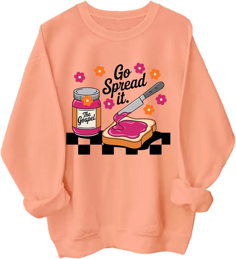 

Графический худи Go Spread It с длинным рукавом