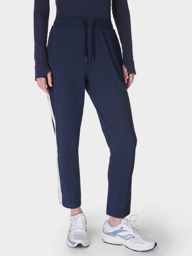 

Брюки explorer в боковую полоску 25 дюймов Sweaty Betty, цвет Navy Blue