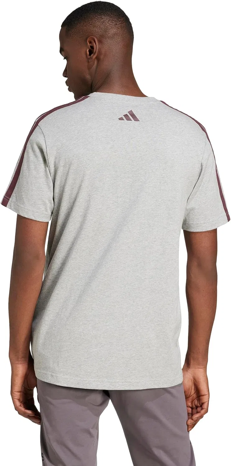 Футболка с графикой adidas, Medium Grey Heather — фото 3
