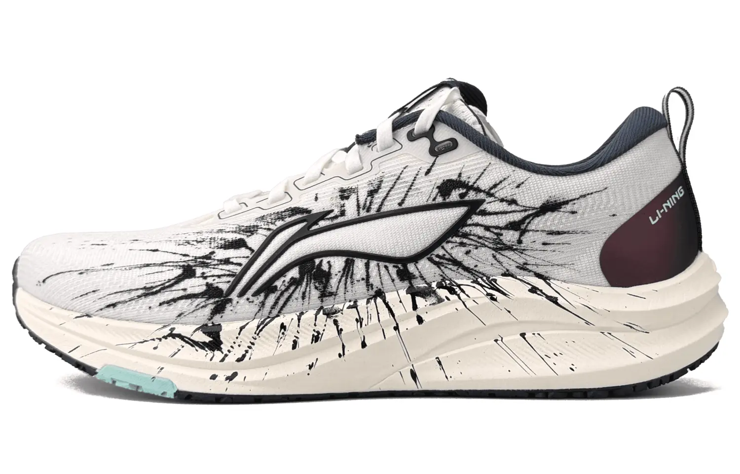 

LINING Кроссовки Red Hare 8 износостойкие и легкие, низкие, повседневные, белые, мужские