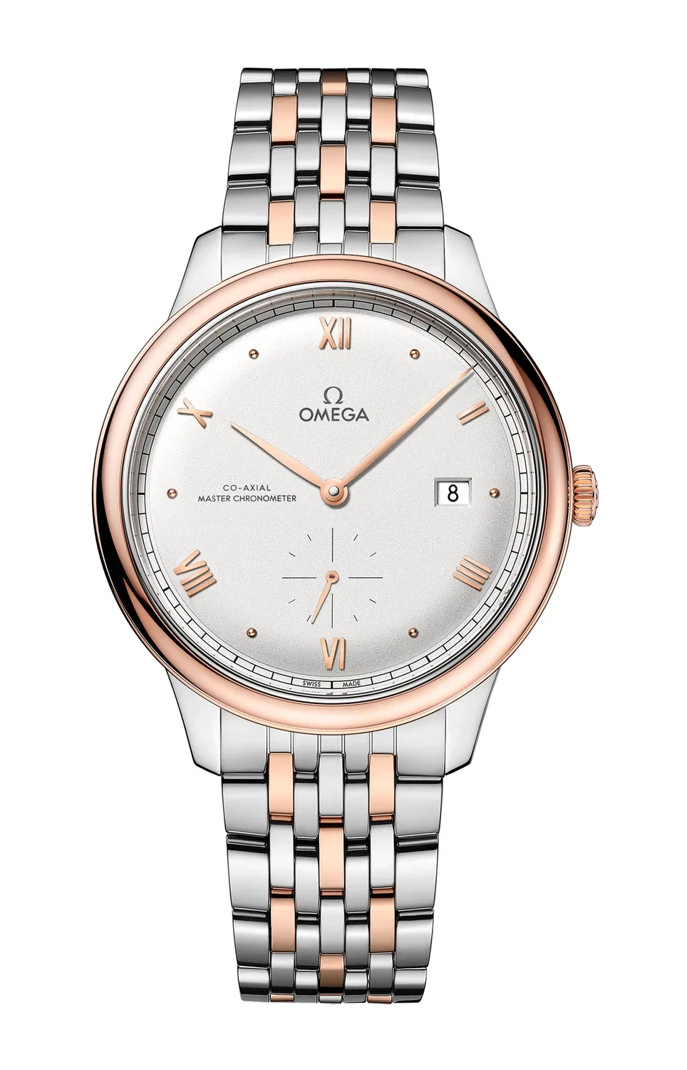 DE VILLE PRESTIGE PRESTIGE CO‑AXIAL МАСТЕР-ХРОНОМЕТР С МАЛЫМИ СЕКУНДАМИ 41 ММ - 434.20.41.20.02.001 OMEGA, синий