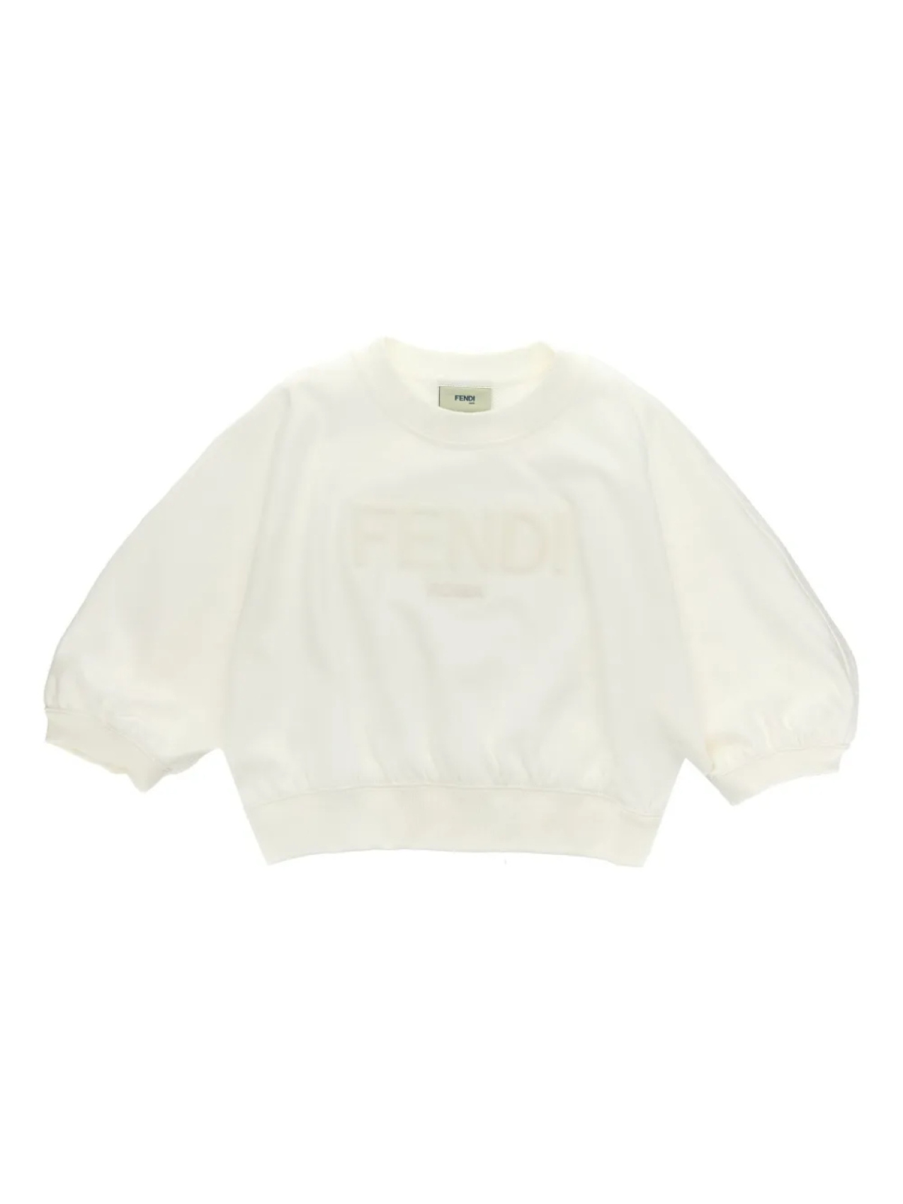 

Толстовка с логотипом Fendi Kids, белый
