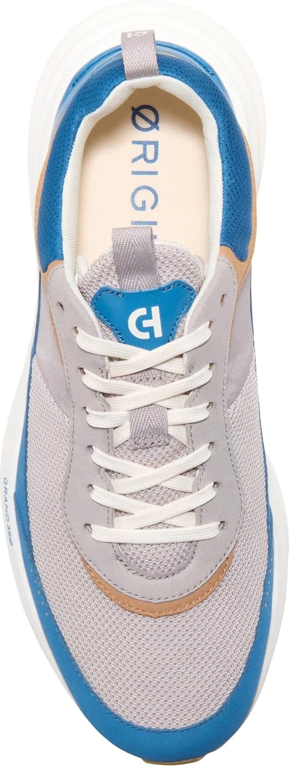 Мужские беговые кроссовки Cole Haan Originalgrand Quadstreak, синий/темно-синий/слоновая кость — фото 3