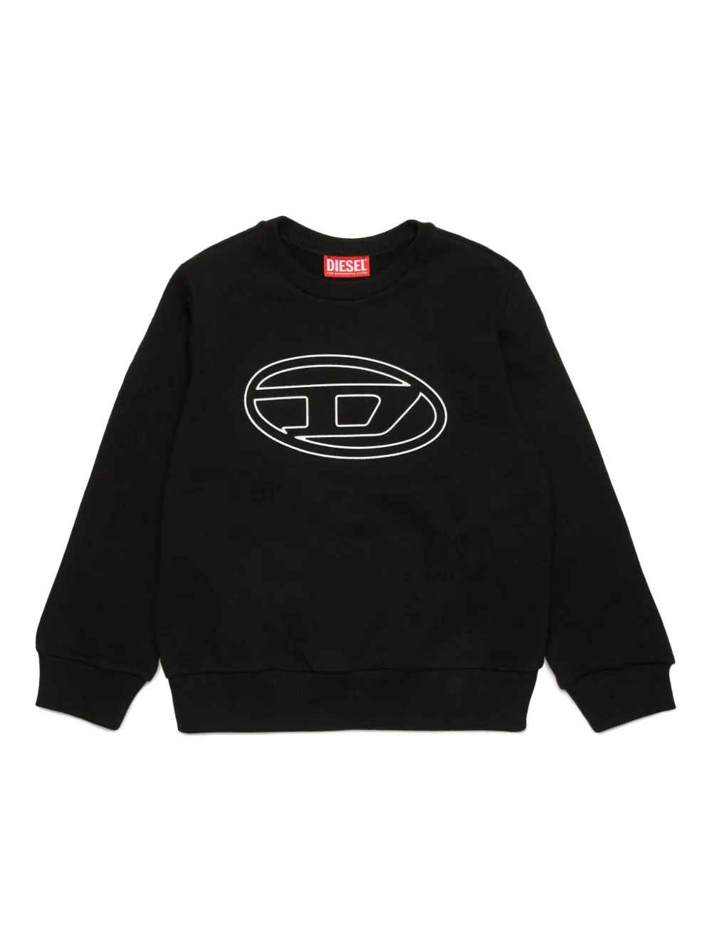 

Толстовка с логотипом Diesel Kids, черный