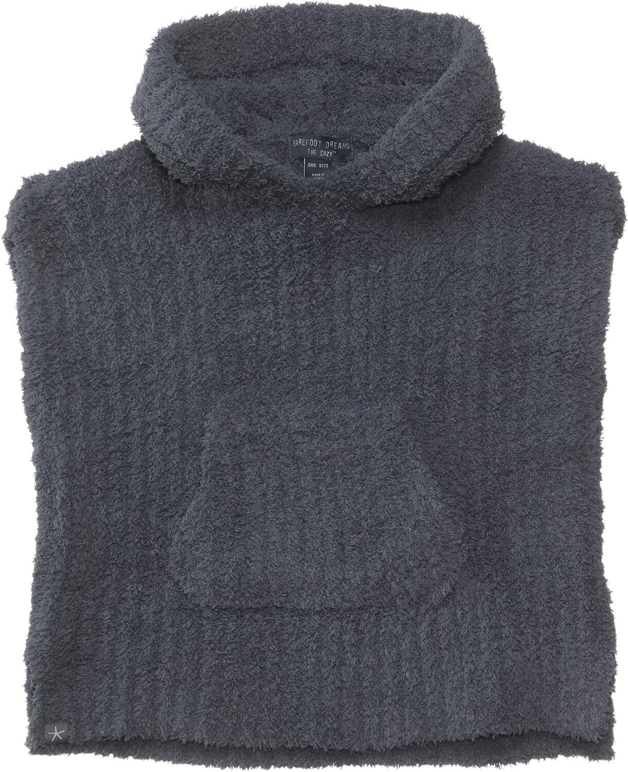 

Толстовка Barefoot Dreams Kids CozyChic Toddler Ribbed Cozy, цвет Pacific Blue