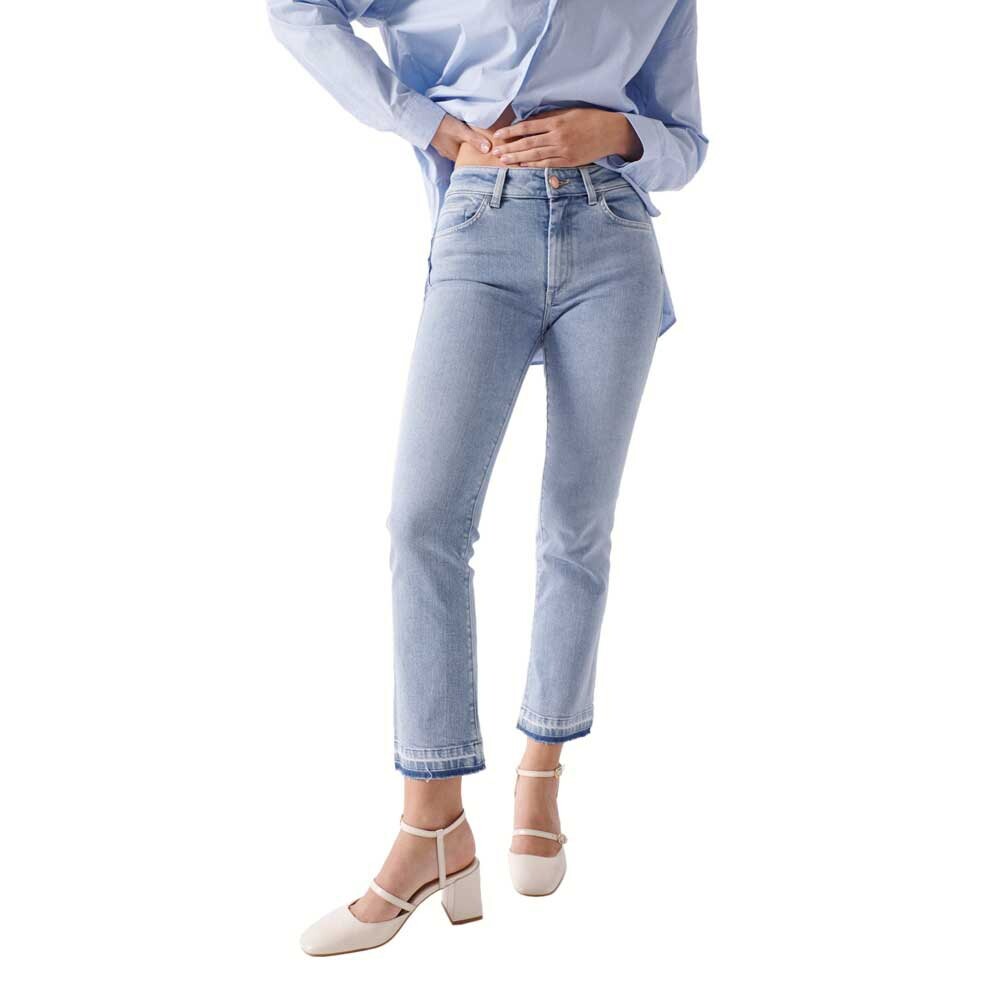 

Джинсы Salsa Destiny Cropped Flare Fit, синий