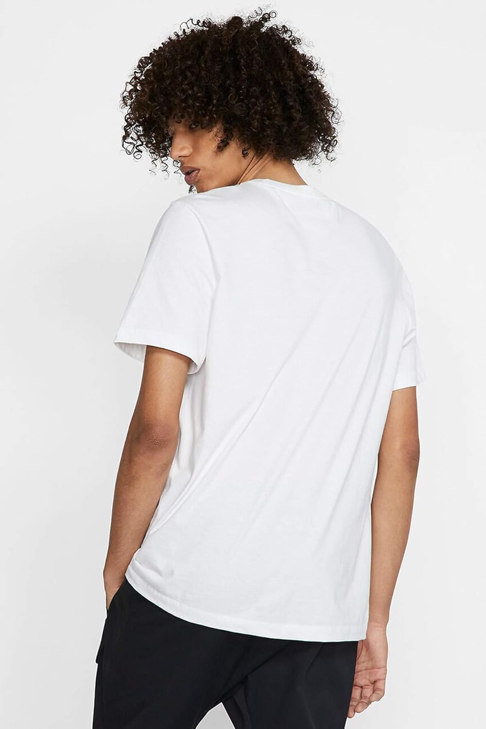 Мужская футболка Nike Sportswear, White/Black/University Red — фото 3