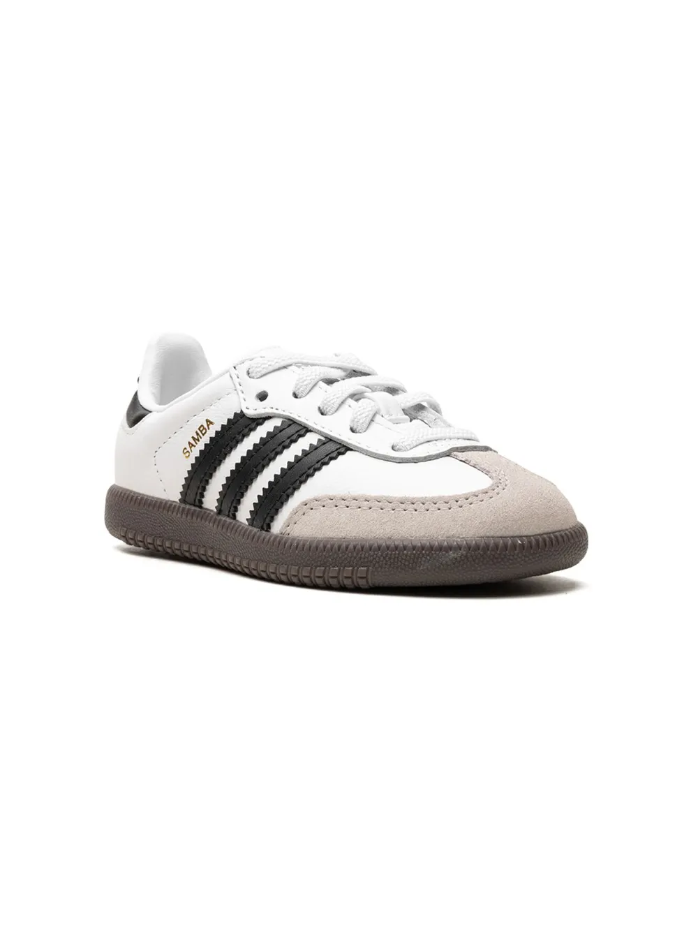 

Кроссовки Samba White/Black/Gum Adidas Kids, белый