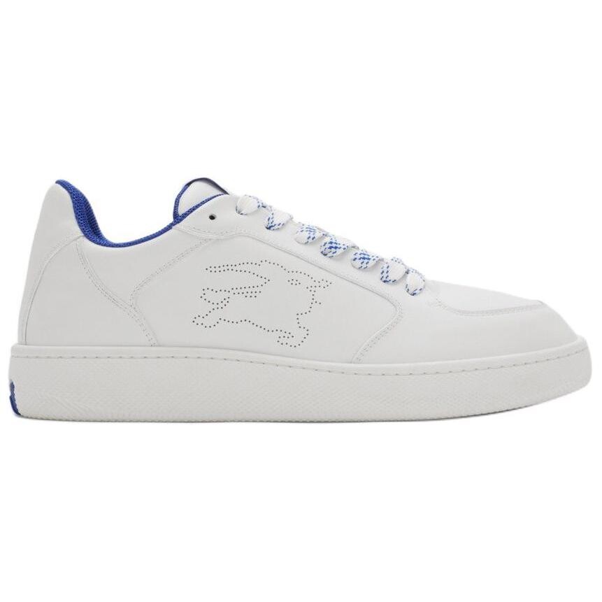 Кроссовки Burberry Skateboarding Shoes Men Low-top White, Blue, белый — фото 2