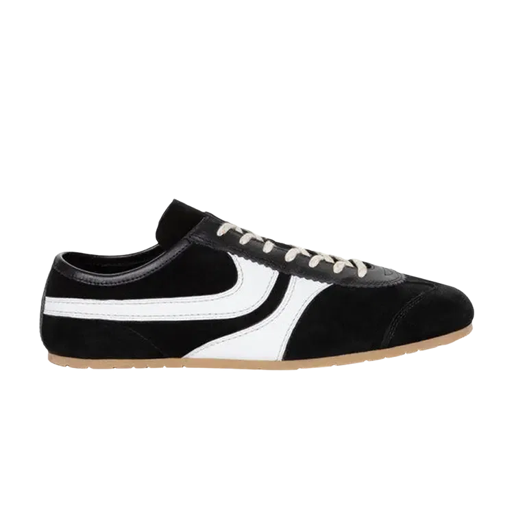 Кожаные кроссовки Dries Van Noten, черный