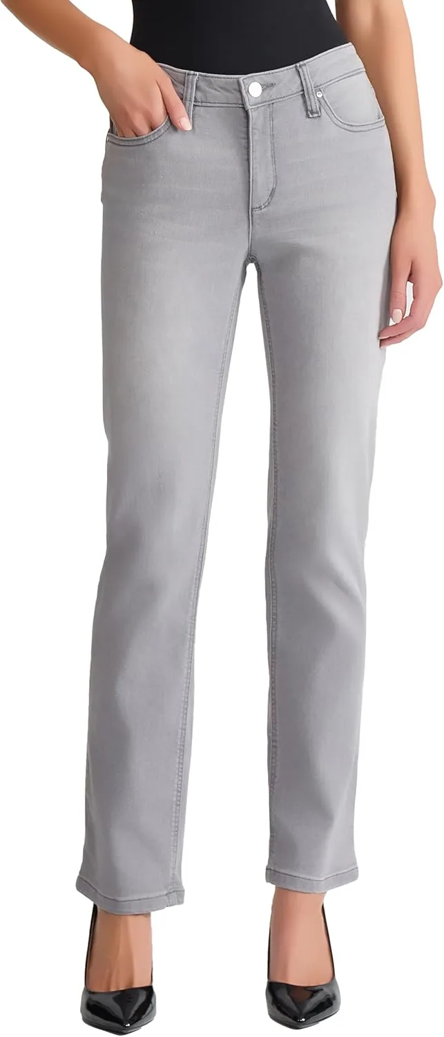 

Jones New York Womens Lexington 5 Pocket Jean - Onyx Wash
