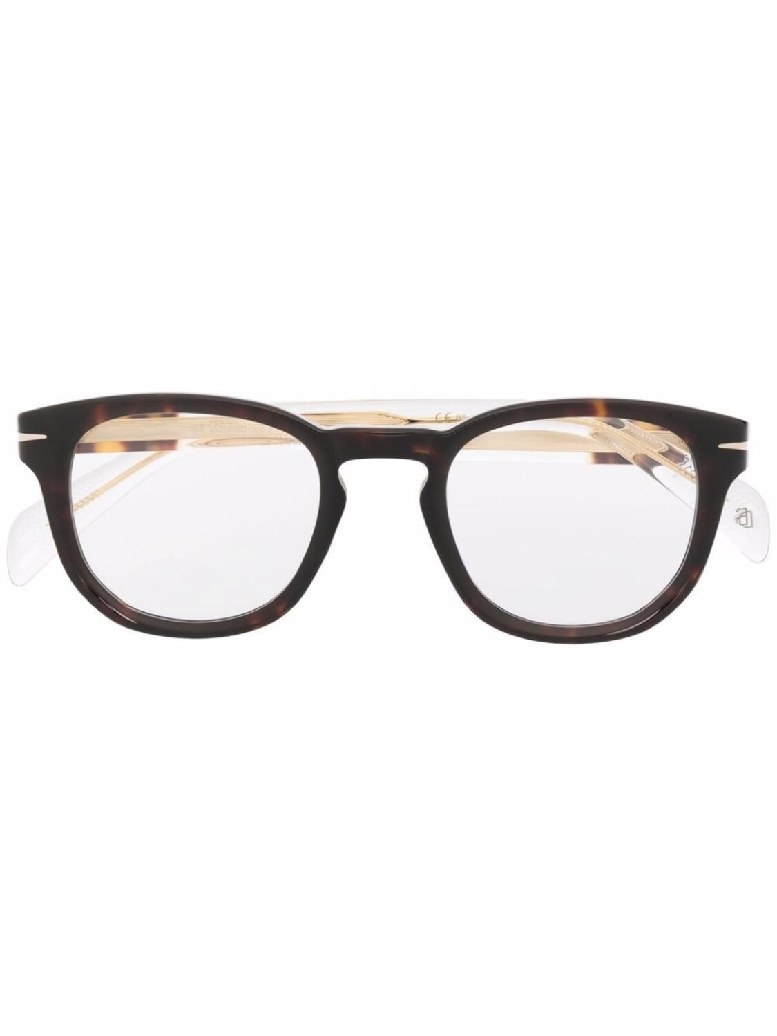 

Eyewear by David Beckham очки в оправе 'кошачий глаз' черепаховой расцветки, коричневый