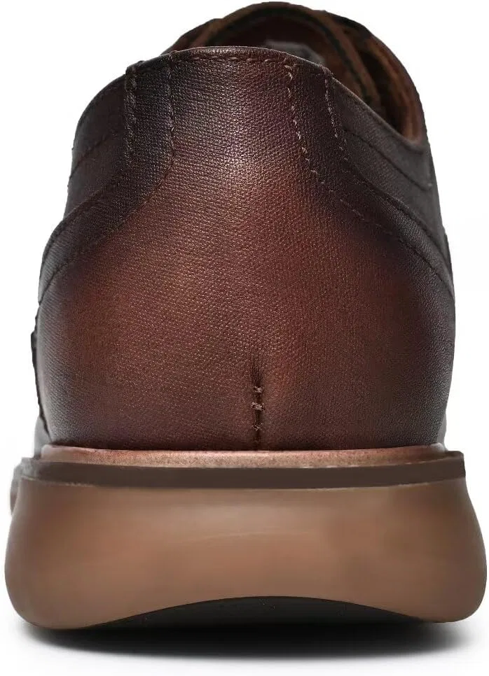 Мужские повседневные кроссовки Oxford Sneakers Originals на шнуровке Holy ark, Brown 2393 — фото 4
