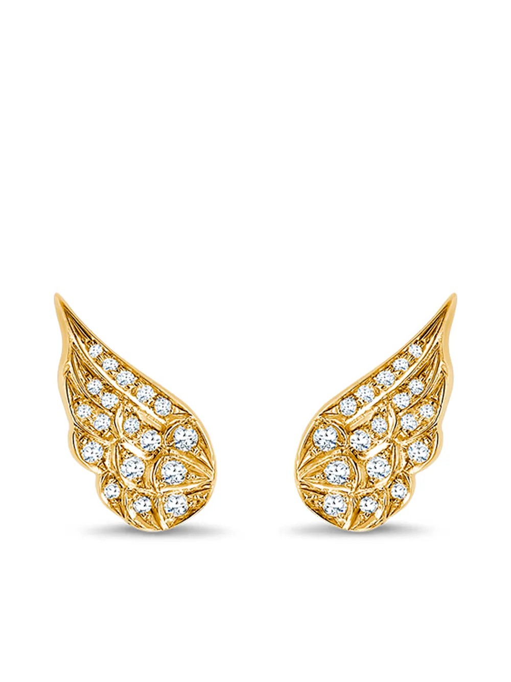 

Серьги Tiara из желтого золота с бриллиантами Pragnell, золотой