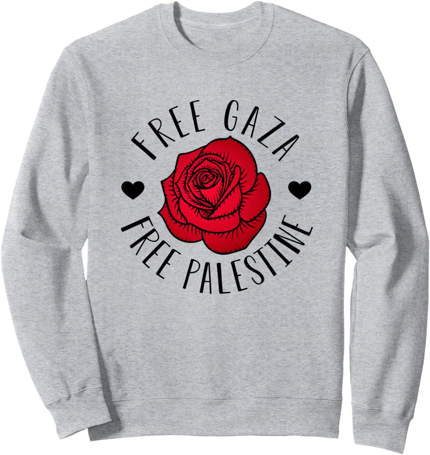 

Свободу Палестине! Свободу Газе! Флаг Палестины! Арабская толстовка, серая Free Palestine Shirt And Accessories