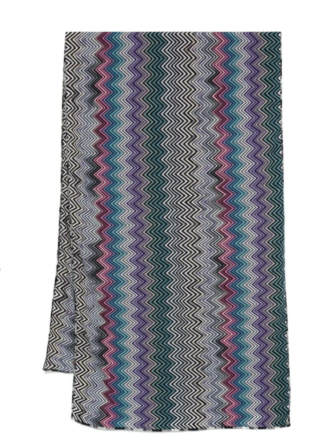 

Шарф Missoni с узором «зигзаг», черный
