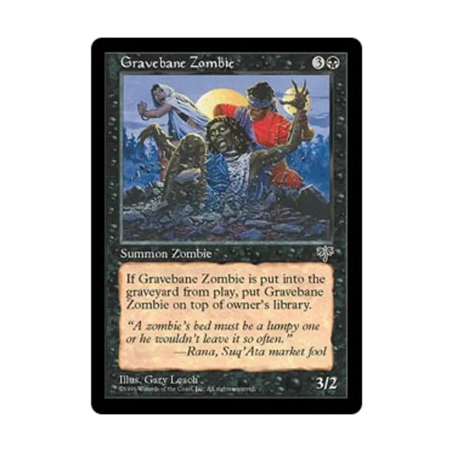 

CCG Могильный зомби (клавиша C), MTG - Mirage