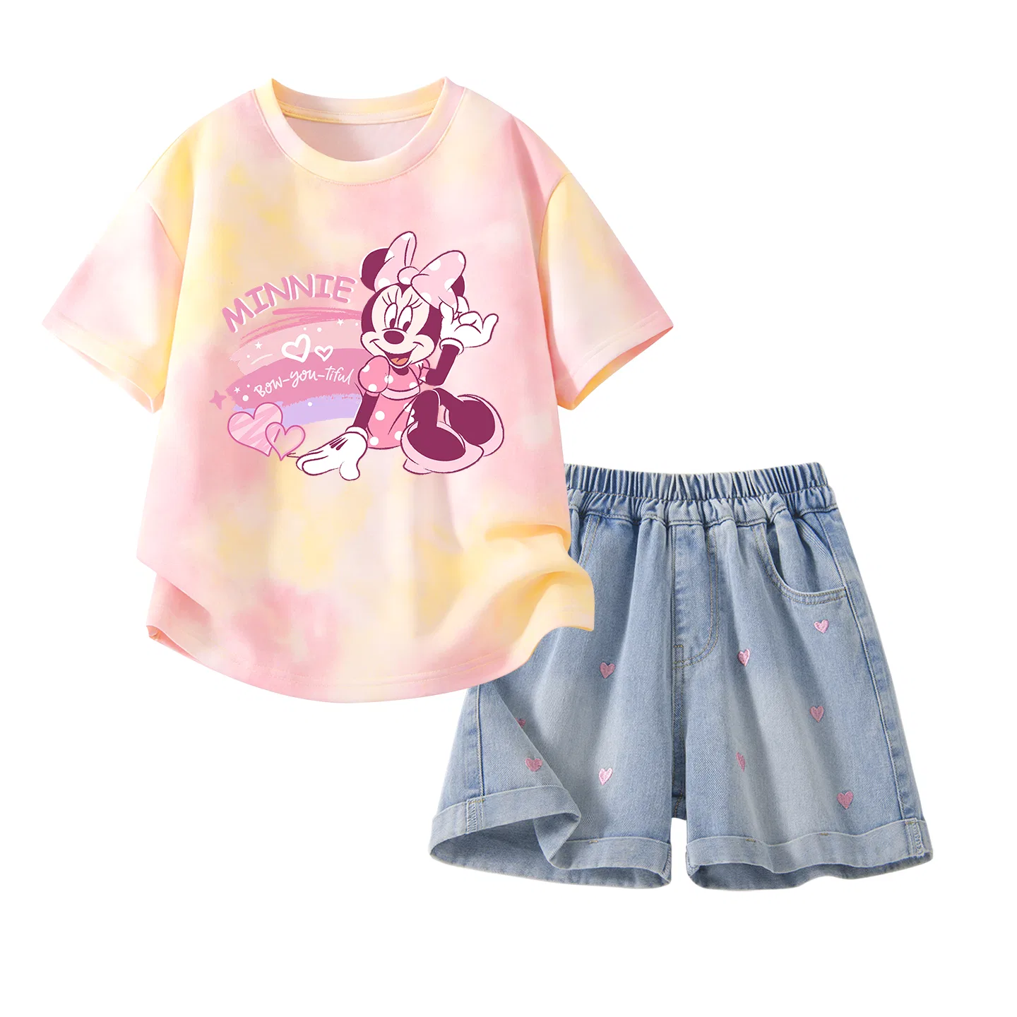 Детский спортивный костюм Rainbow Heart Disney джинсовый синий