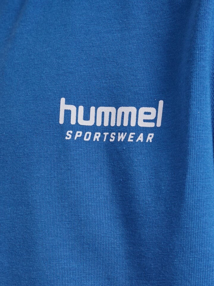 Футболка Hummel S/S Hmlkasandra Mädchen, цвет delft — фото 3
