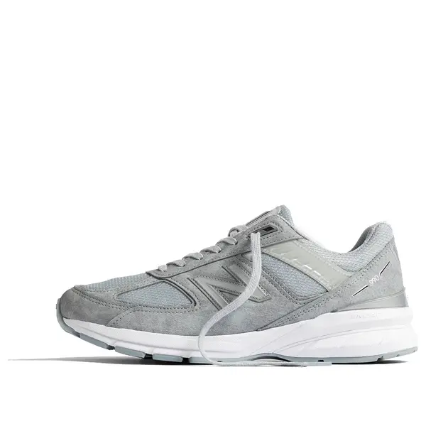 

Кроссовки 990v5 сделано в США веганские New Balance, серый
