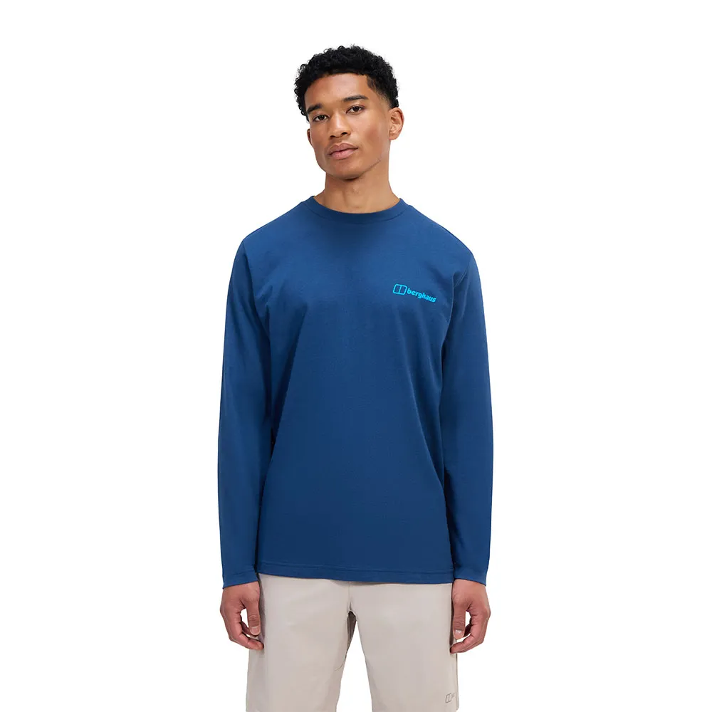 

Лонгслив Berghaus Grappled, синий