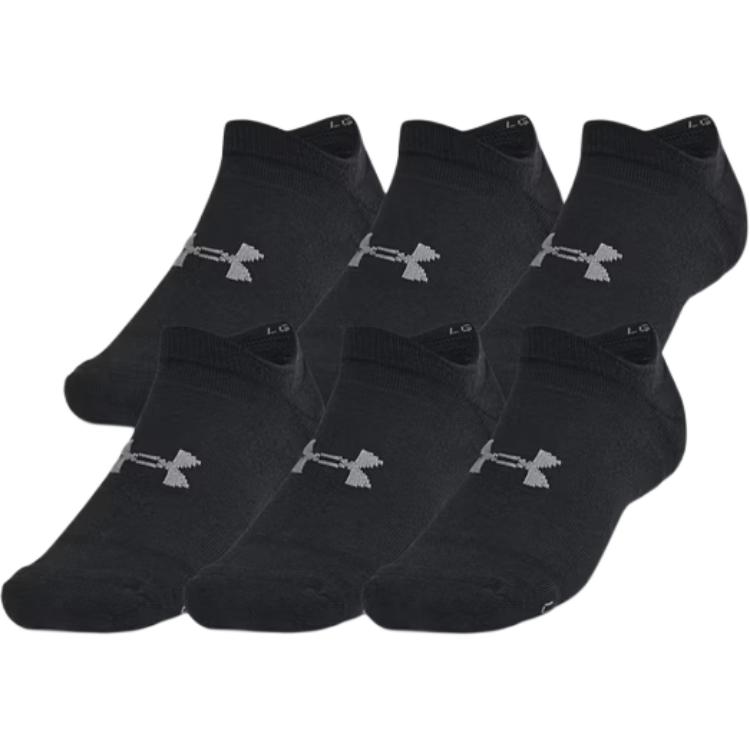 

Under Armour Носки Essential Cushion, унисекс, 6 пар, черные