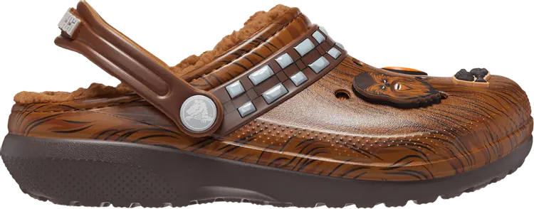

Кроссовки Star Wars x Classic Lined Clog Kids 'Chewbacca', коричневый