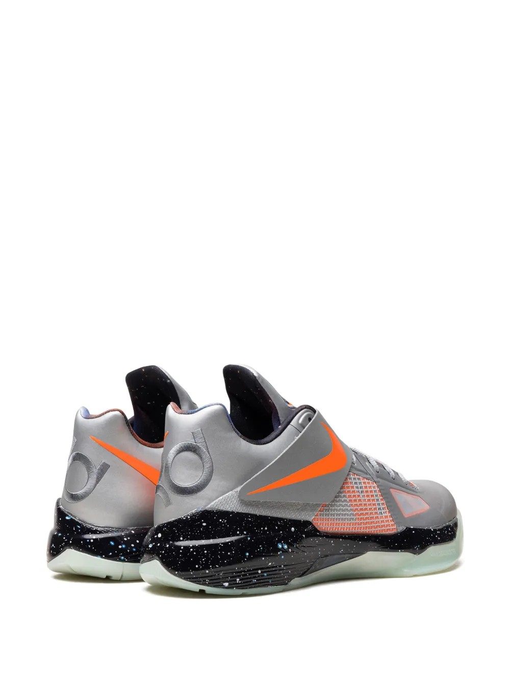 Кроссовки KD 4 Galaxy Nike, серебряный — фото 3